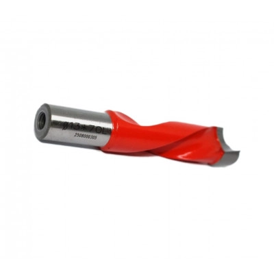Сверло глухое присадочное 13х70 L (левое) S10x20 G13070L Tapper